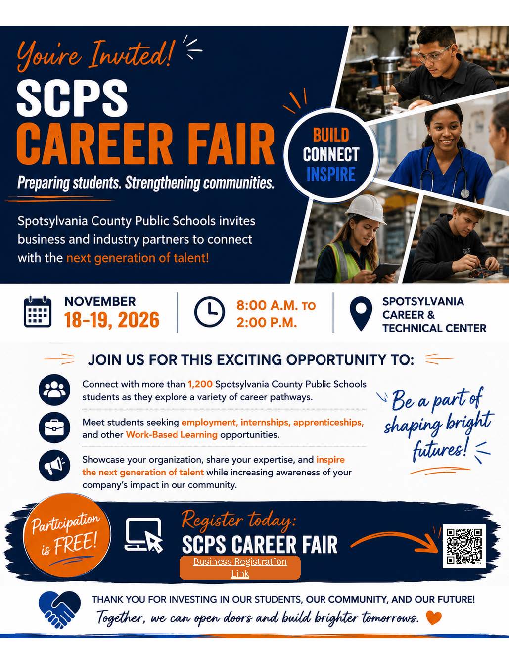 Spotsylvania County Public Schools Career Fair