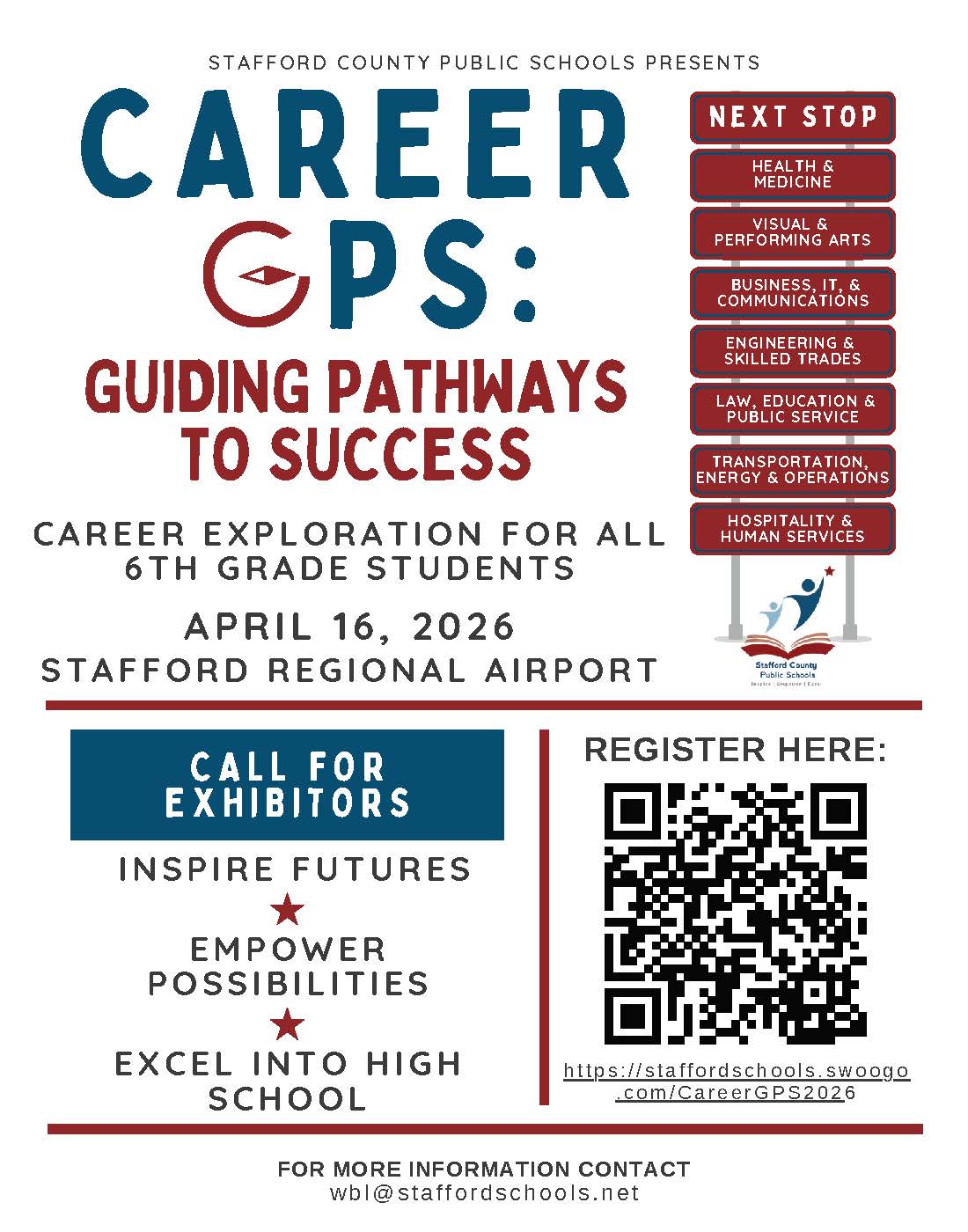 2nd Annual Career GPS: Guiding Pathways to Success Expo- Stafford County Public Schools