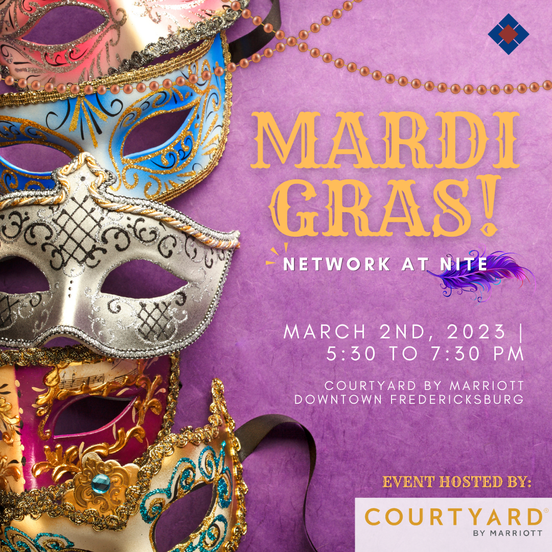 Network at Nite: Courtyard by Marriott Mardi Gras!