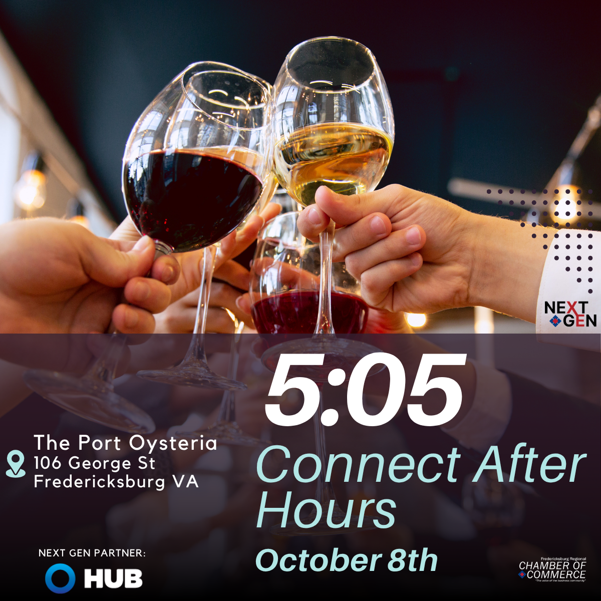 Next Gen 5:05 at The Port Oysteria & Brewery